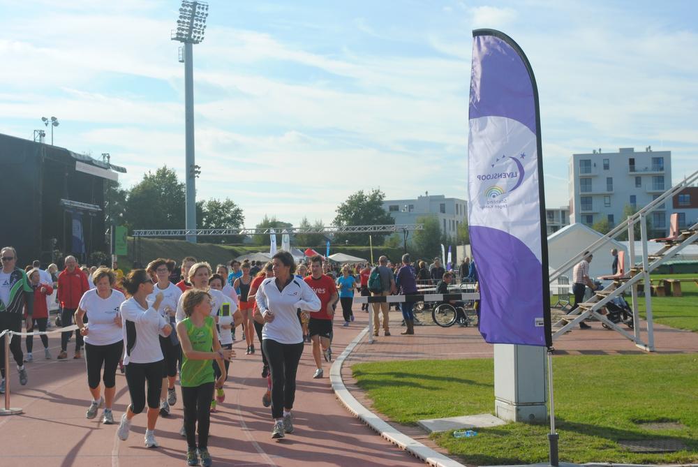 Meer dan drieduizend deelnemers voor Levensloop in Sint-Kruis