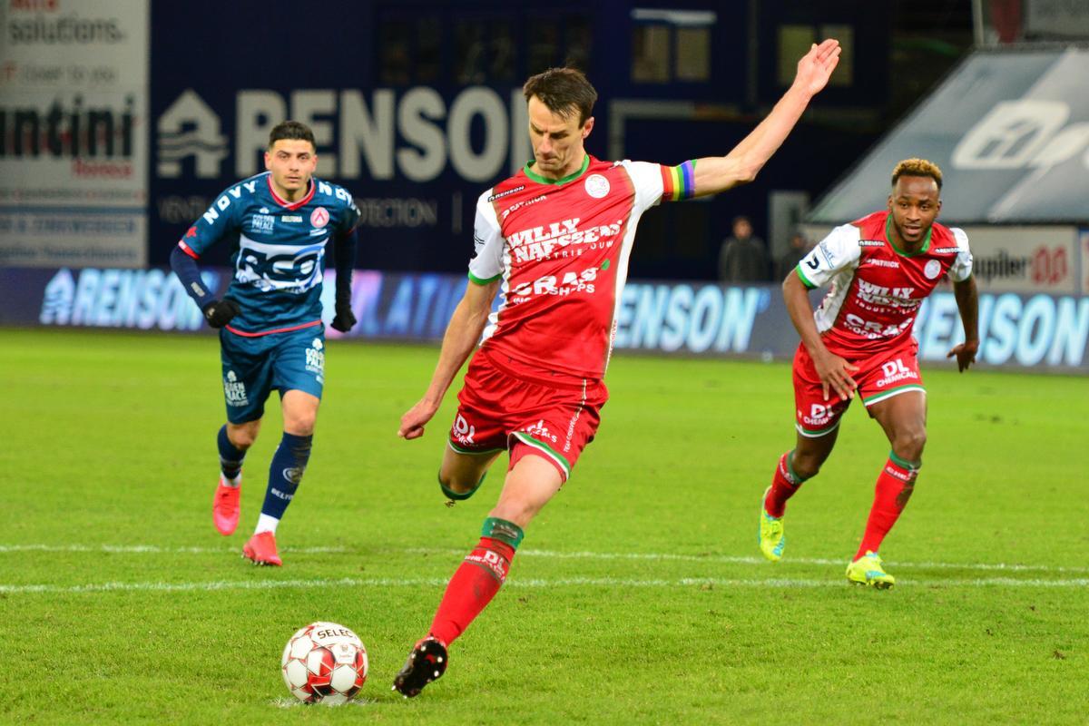 Davy De fauw scoorde vorig weekend vanop de stip tegen KV Kortrijk.