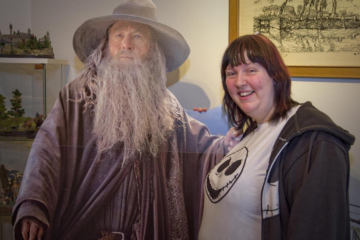 Fanny Vandenbogaerde verzamelt alles van Disney en Lord of the Rings: 