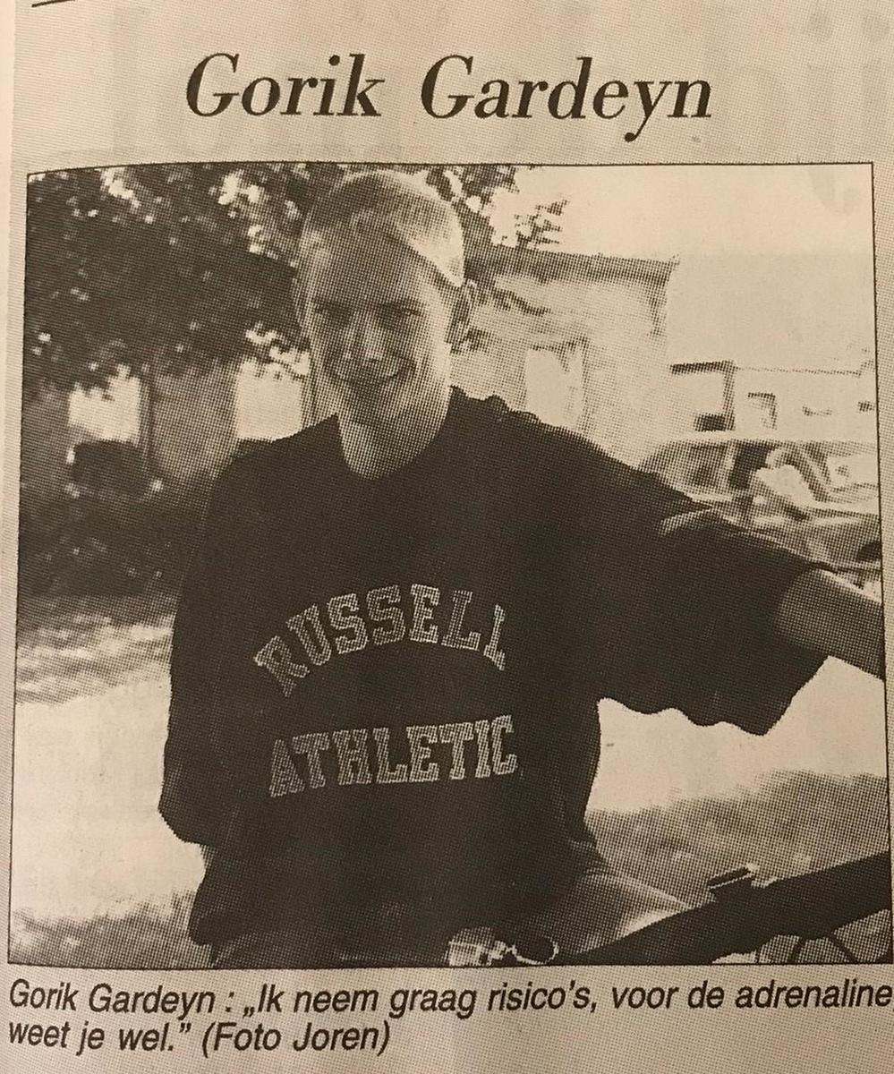 Gorik Gardeyn was 20 in 2000: 