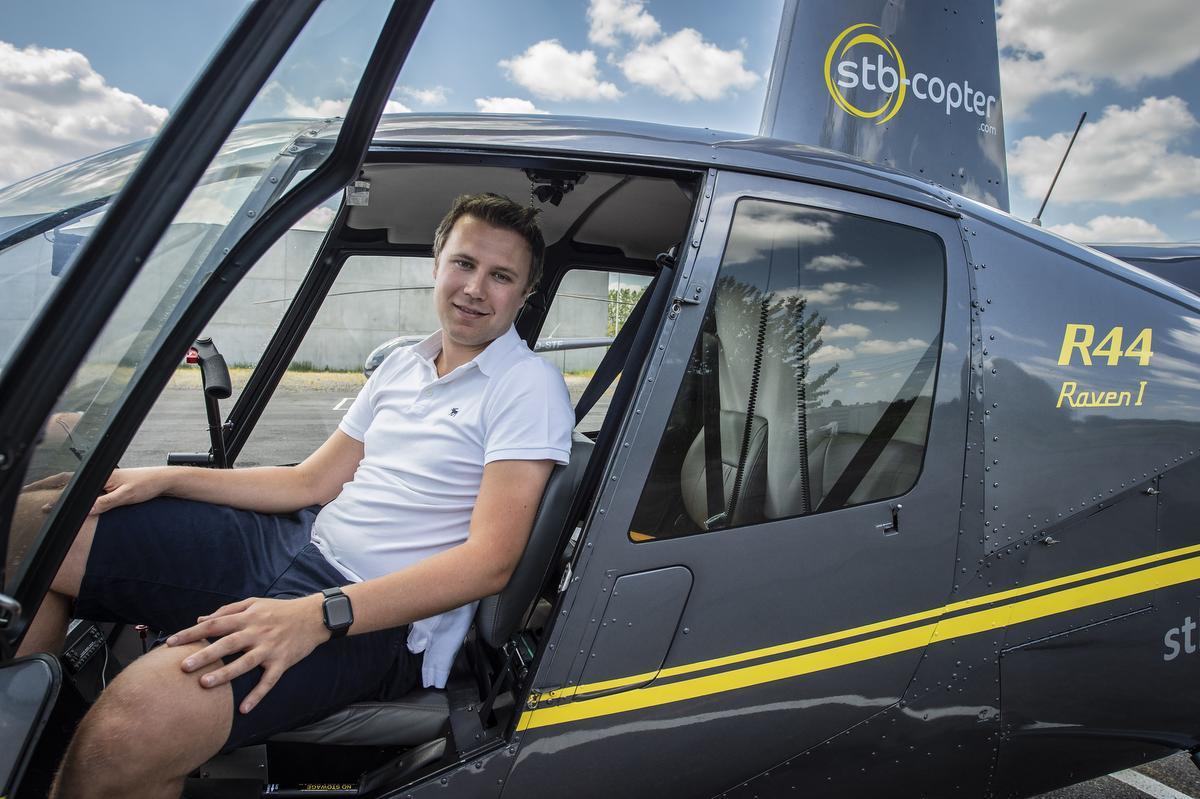 Thomas Lefevere droomt van carrière als helikopterpiloot: 