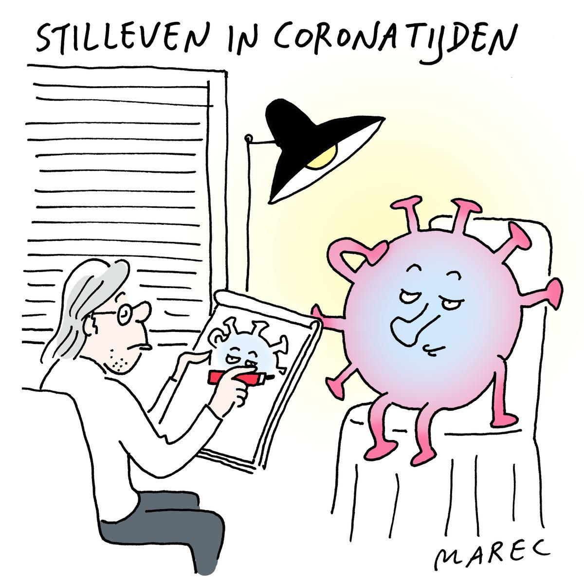 Cartoonisten over hun aartsmoeilijk beroep: hoe lach je met een dodelijk virus?