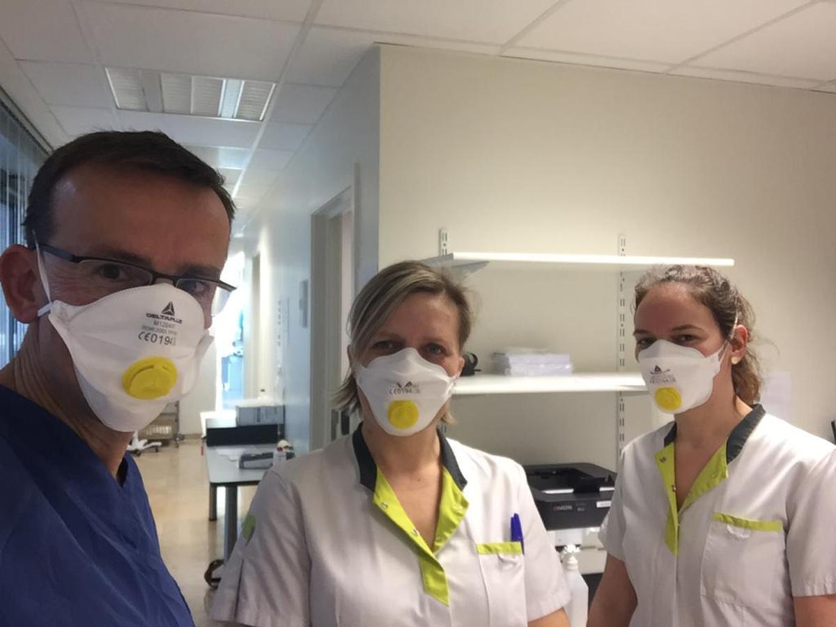Lecot Heule schenkt 2.000 mondmaskers aan ziekenhuizen