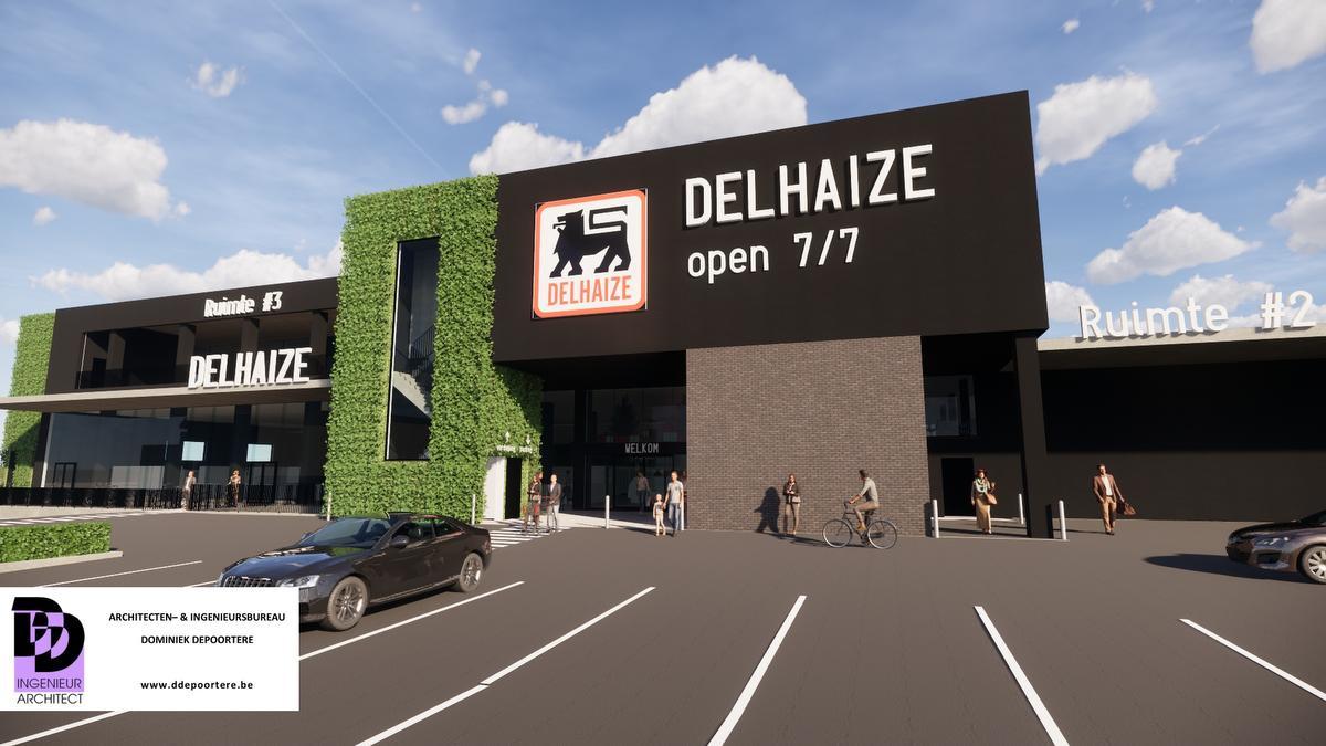 AD Delhaize Sint-Eloois-Vijve breidt uit met grotere supermarkt en ondergrondse parking