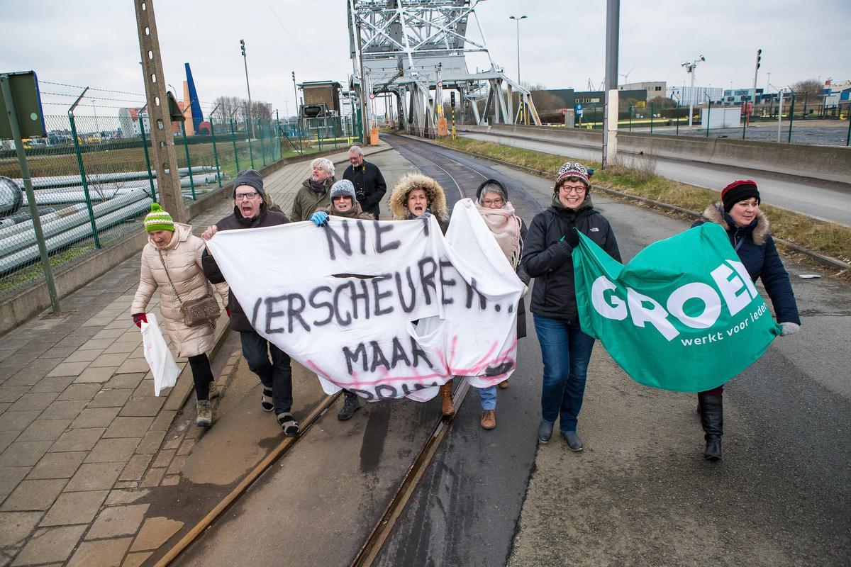 Er waren al meerdere protestacties tegen de keuze voor Visart.