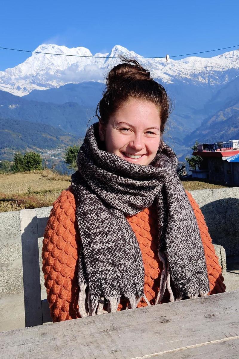 Amber Kemel moest stage in Nepal noodgedwongen stopzetten door corona