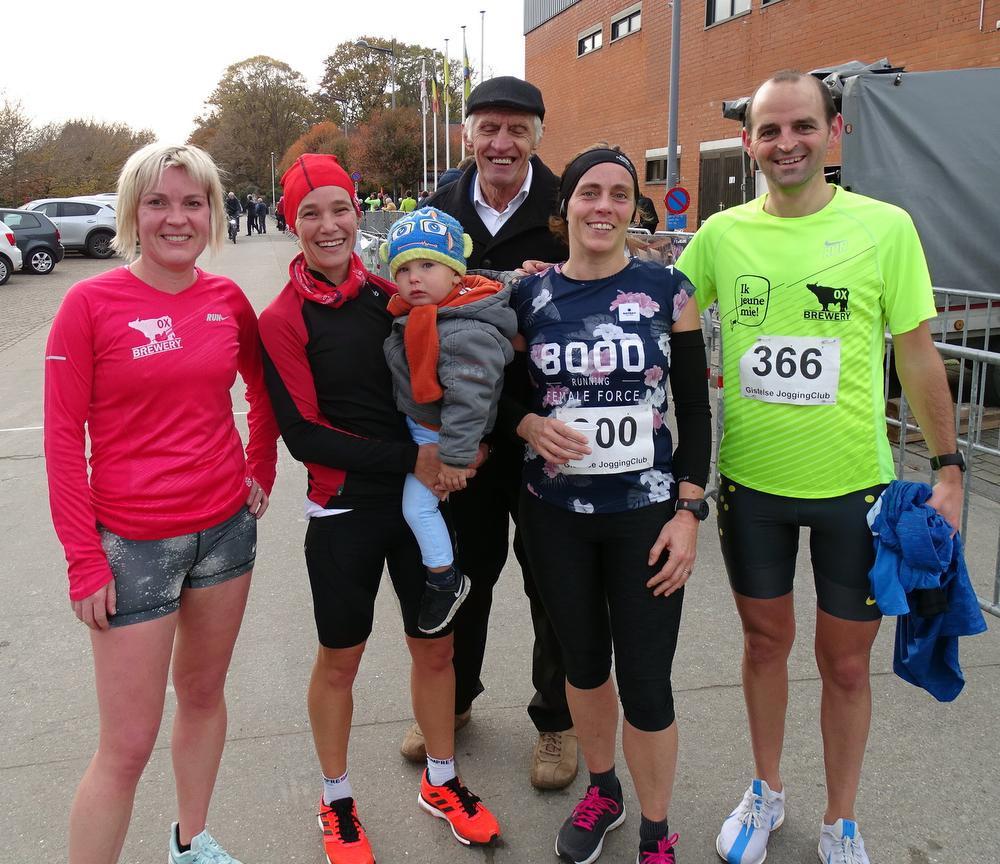 Top 3 bij de dames 12km.