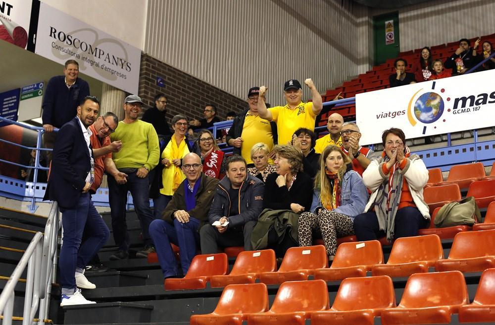 Enkele supporters van Oostende reisden naar Manresa.