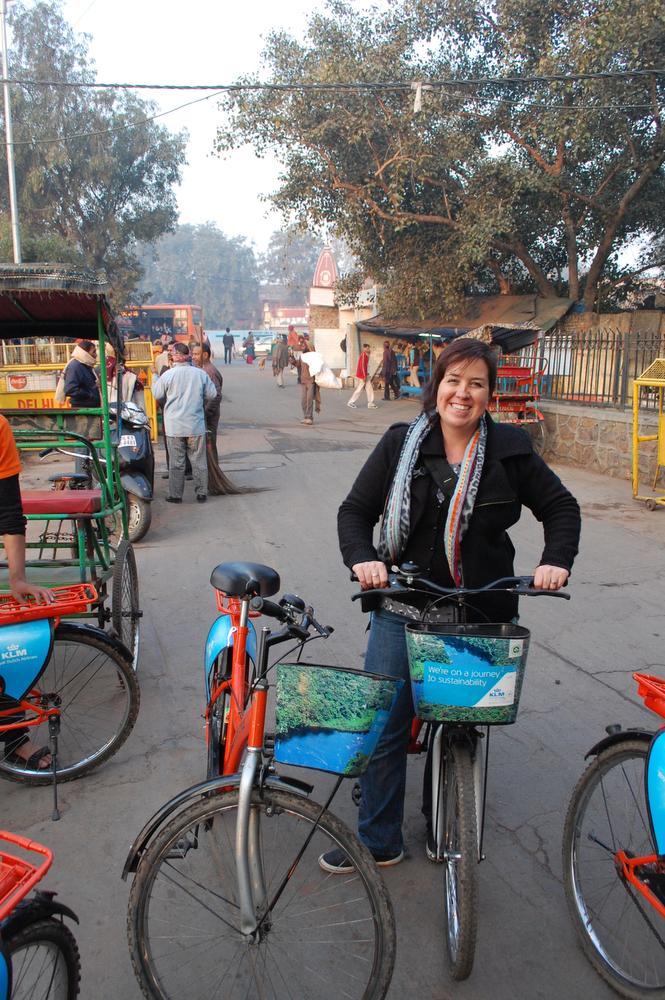 Christelle Haeyaert in India: 