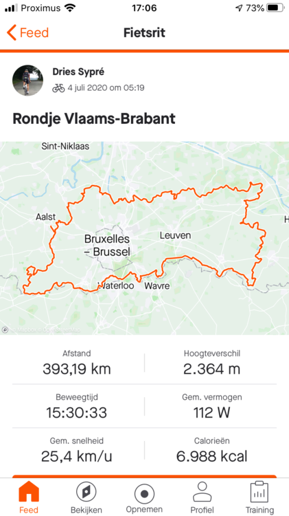 Rondje Vlaams-Brabant. (GF)
