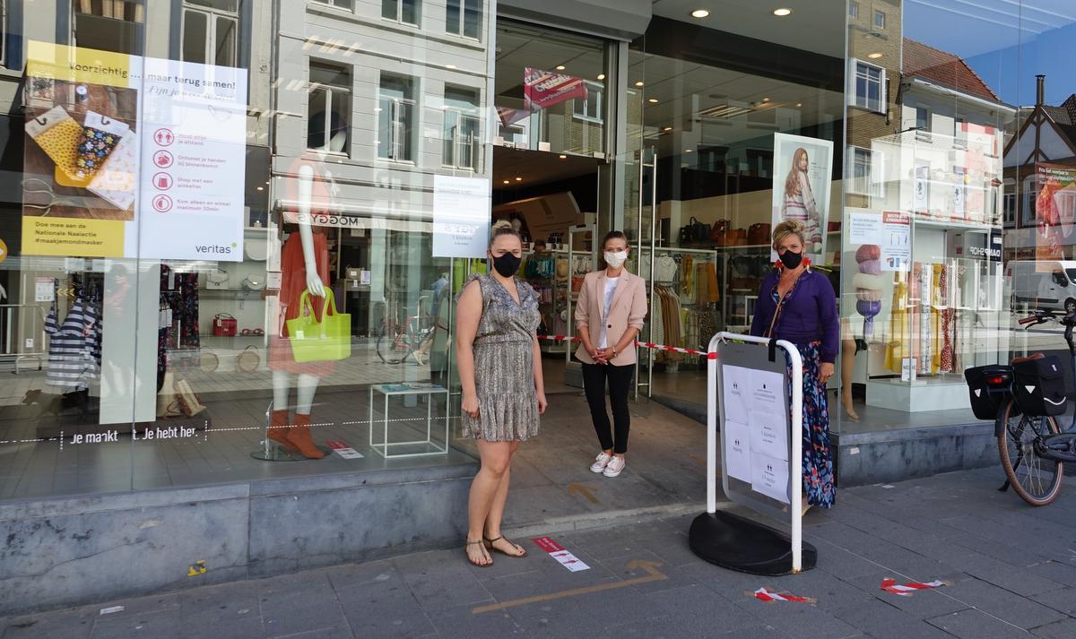 Stad Kortrijk en winkeliers nemen vergaande maatregelen om veilig te winkelen vanaf maandag