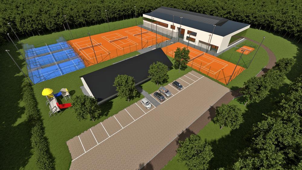 Tennisclub Isis in Izegem krijgt indoor tennishal en padelterreinen