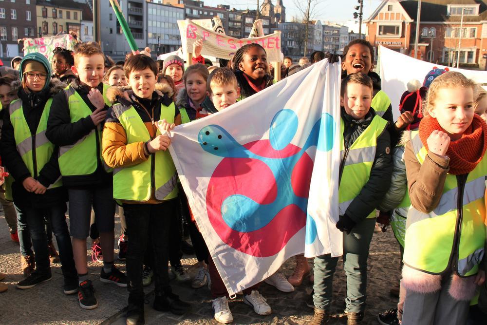 Meer dan 750 Kortrijkse kinderen doen de move tegen pesten