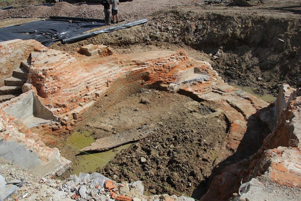 Archeologische vondsten op site Residentie Broelhotel
