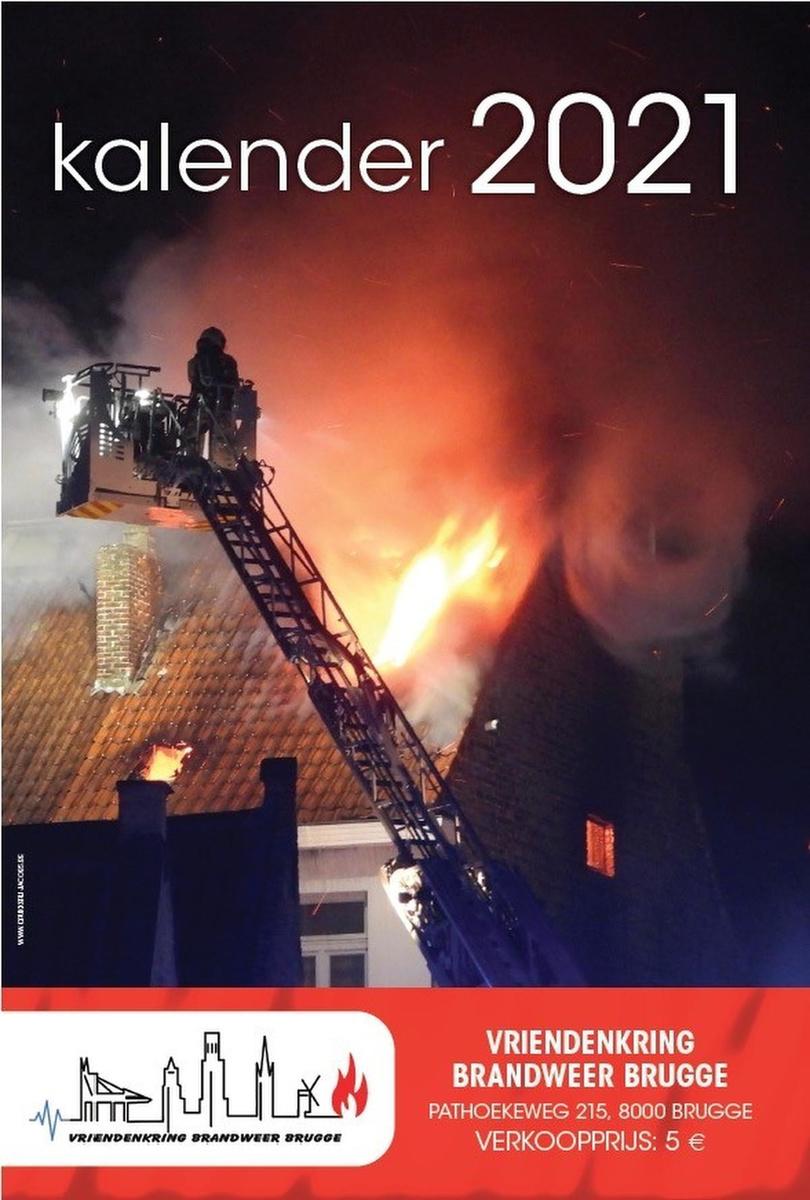Kalender 2021 van Brugse brandweer beschikbaar 