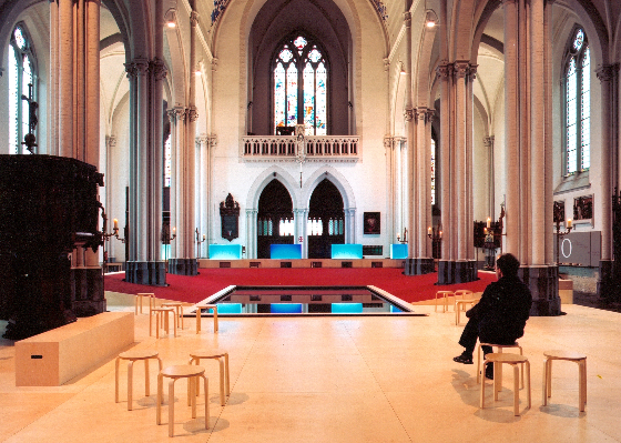 Brugse Magdalenakerk is de eerste ecokerk met infrarood verwarming in ons land