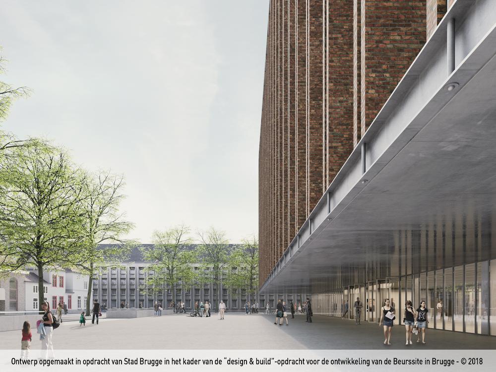 Stad Brugge wil nieuwe beurshal en congreszaal zelf uitbaten