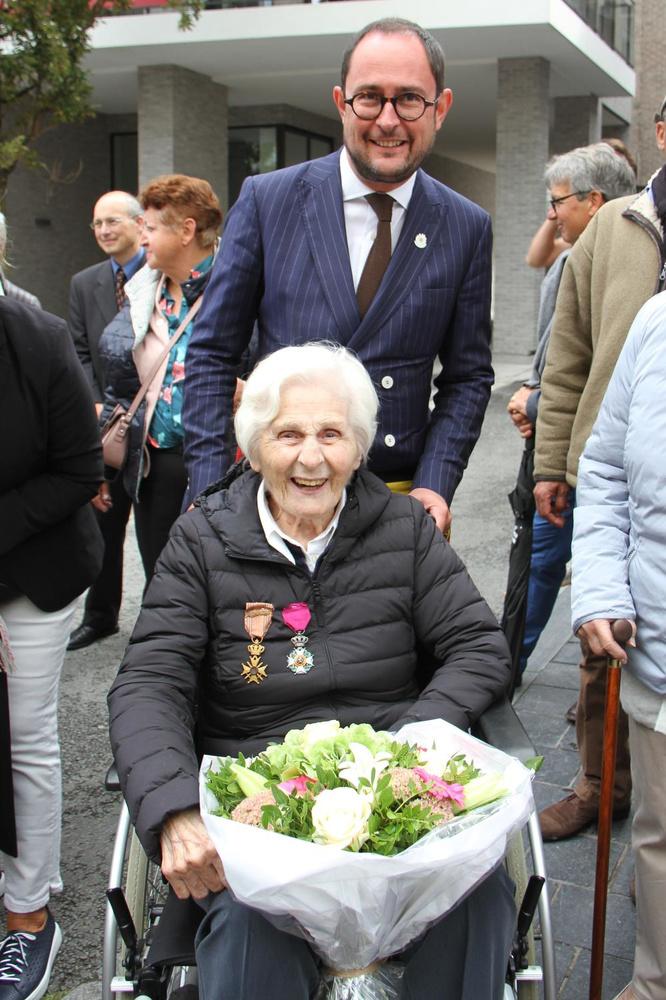 Cécile (95) is de laatste nog in leven zijnde verzetsstrijder in Kortrijk.