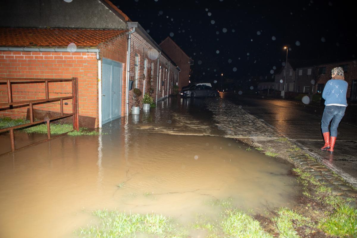 Westhoek geteisterd door wateroverlast