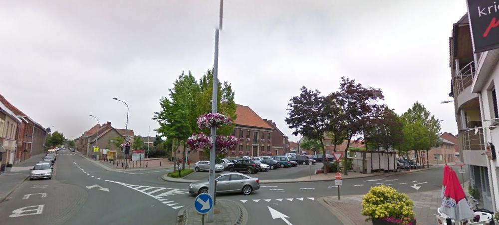 Het dorpscentrum van Emelgem wordt integraal heraangelegd.