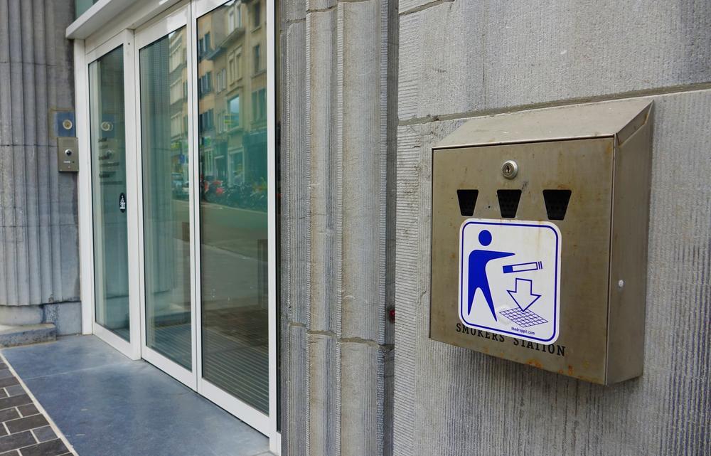 Er werden ook al 30 wandasbakken voorzien, onder andere één in de Leiestraat.