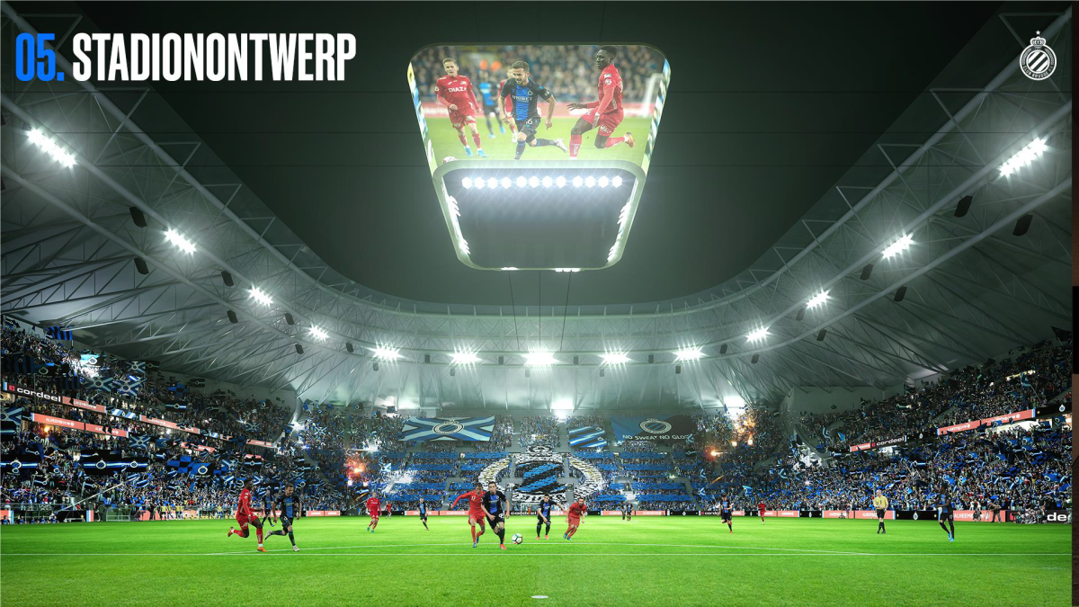 Club Brugge toont revolutionair stadionontwerp aan buurtbewoners