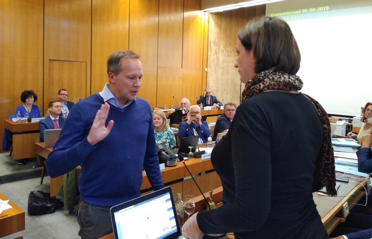 Raadslid Benjamin Vandorpe legde pas recent zijn eed af in de Kortrijkse gemeenteraad.