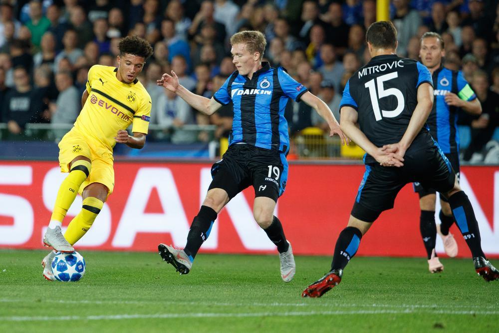 Gretig Club Brugge laat kansen liggen en gaat in slotfase onderuit tegen matig Dortmund