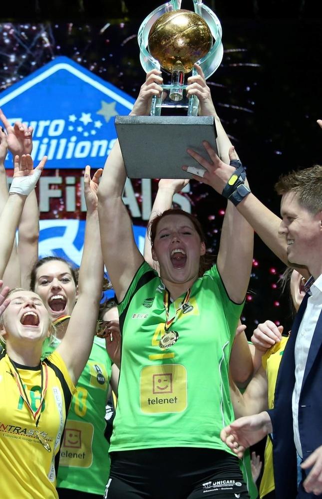 Nina Coolman veroverde met Hermes Oostende dit seizoen de beker, de titel moesten ze aan Asterix laten.