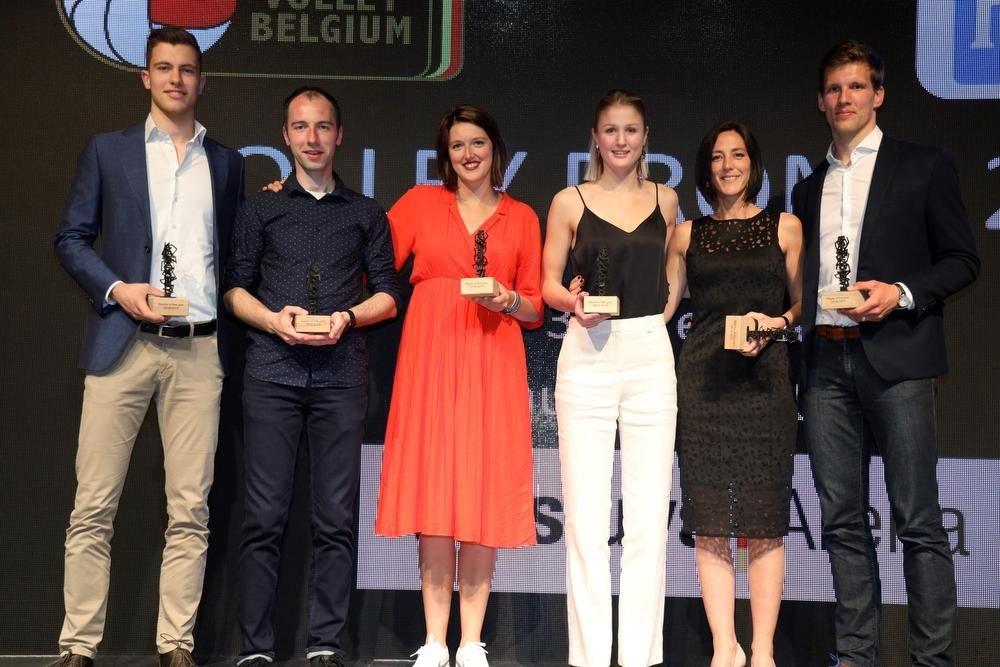 Matthijs Verhanneman (Roeselare) en Nina Coolman (Oostende) verkozen tot spelers van het jaar