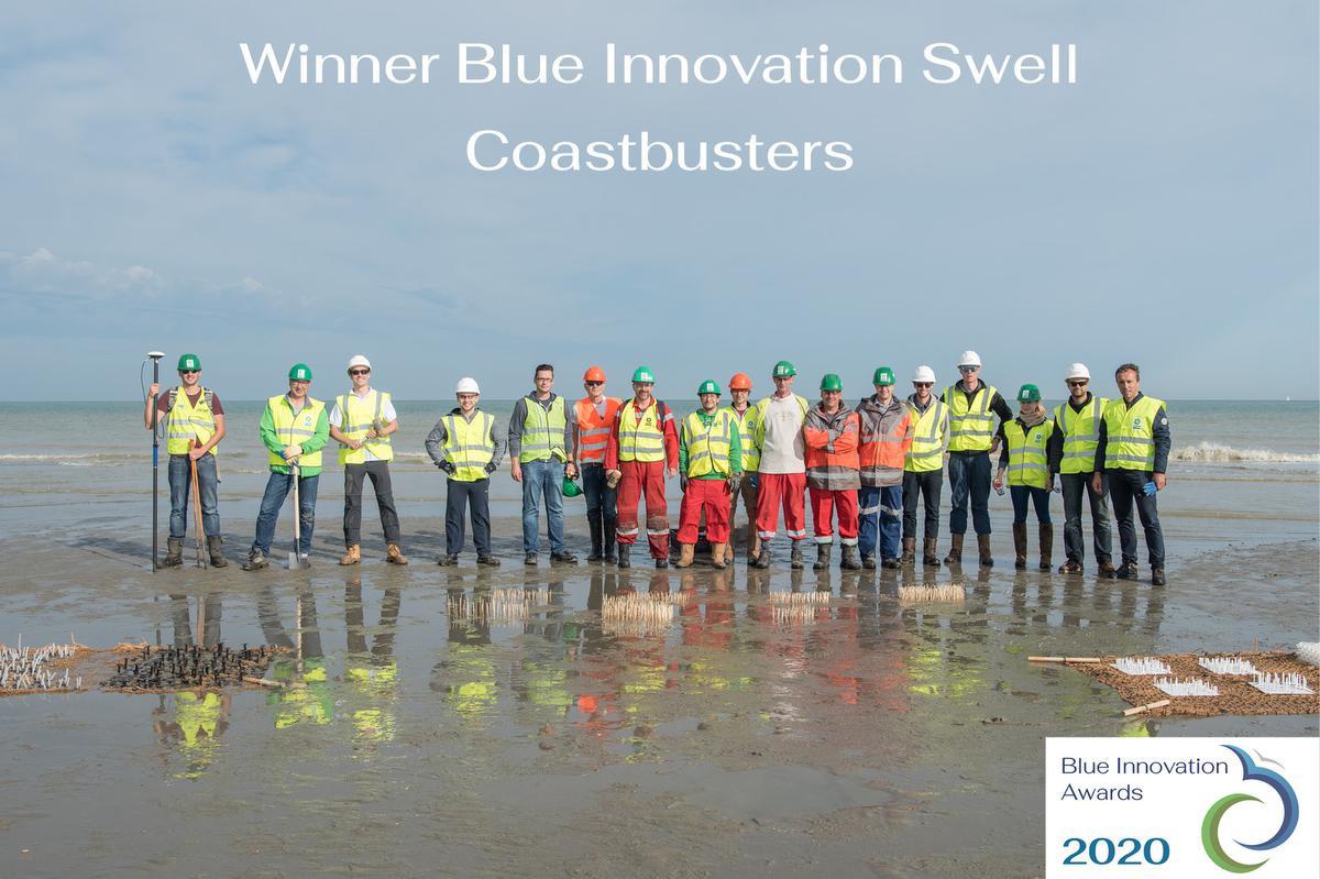 Mosselkweekproject en groene zeedijk winnaars van de Blue Innovation Awards