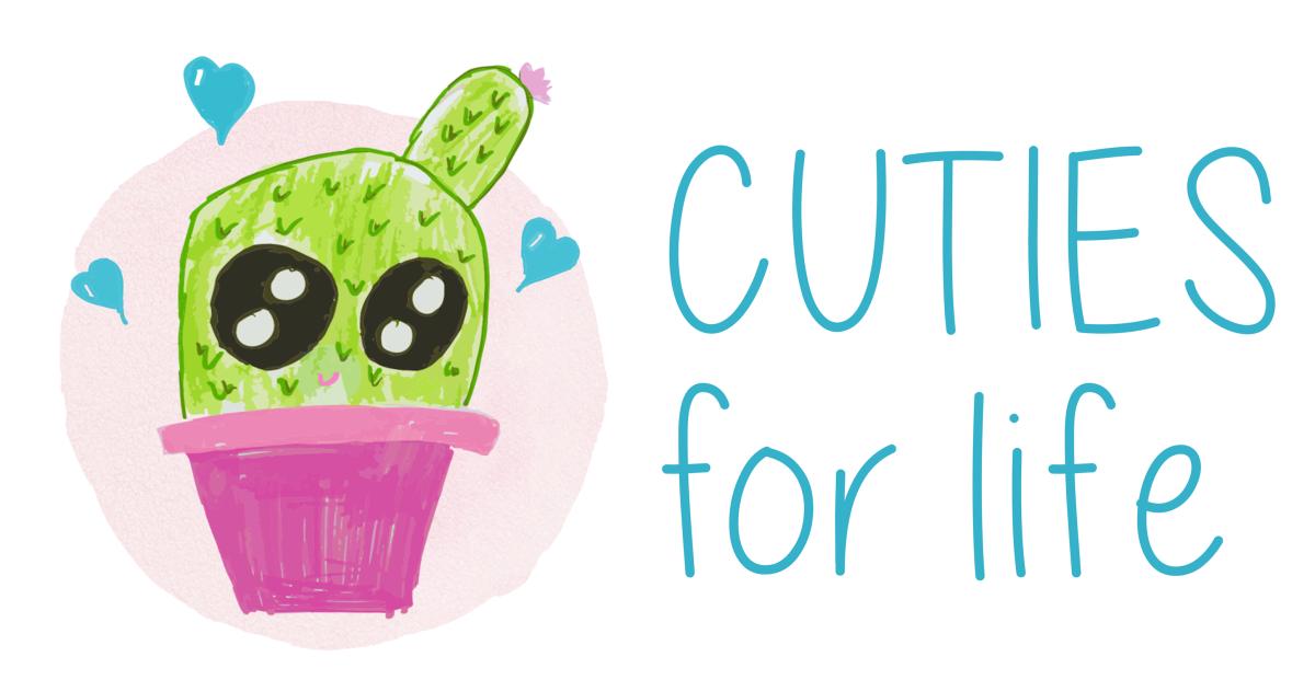 Het logo van Cuties for Life.