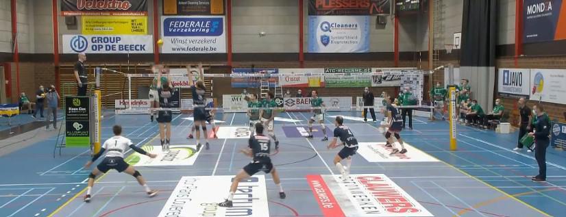 Knack Volley in vier sets voorbij Achel