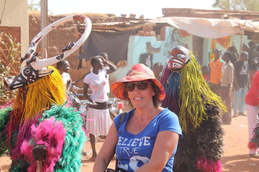 Wim en Machteld in Burkina Faso: 