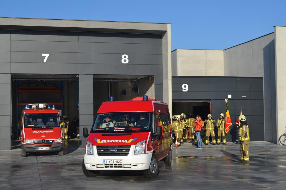 VIDEO Brandweerkorpsen van Deerlijk en Vichte verhuizen naar de Belgiek