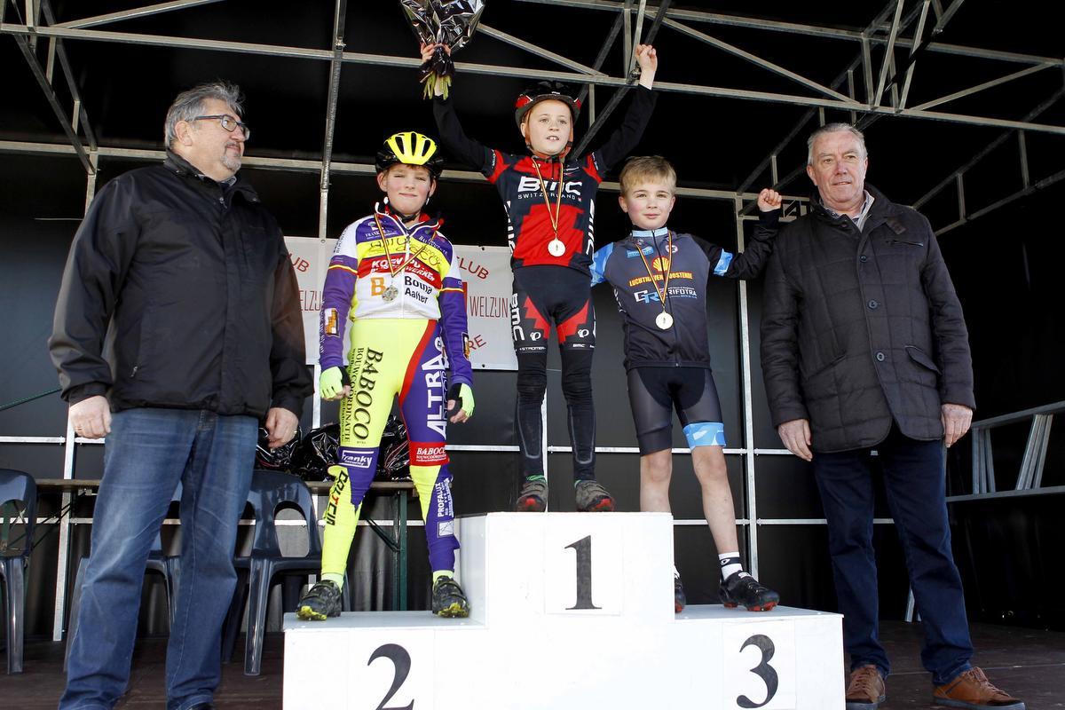 Cyclocross voor miniemen en aspiranten: alle winnaars