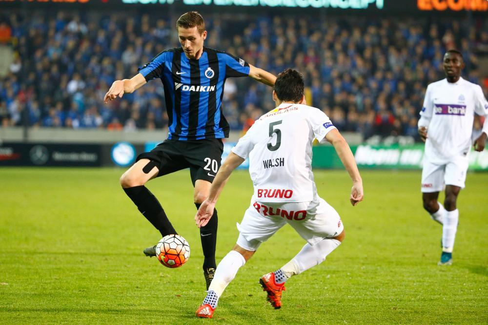 Jelle Vossen kroont zich bij Club Brugge tot matchwinnaar tegen zijn ex-club Racing Genk
