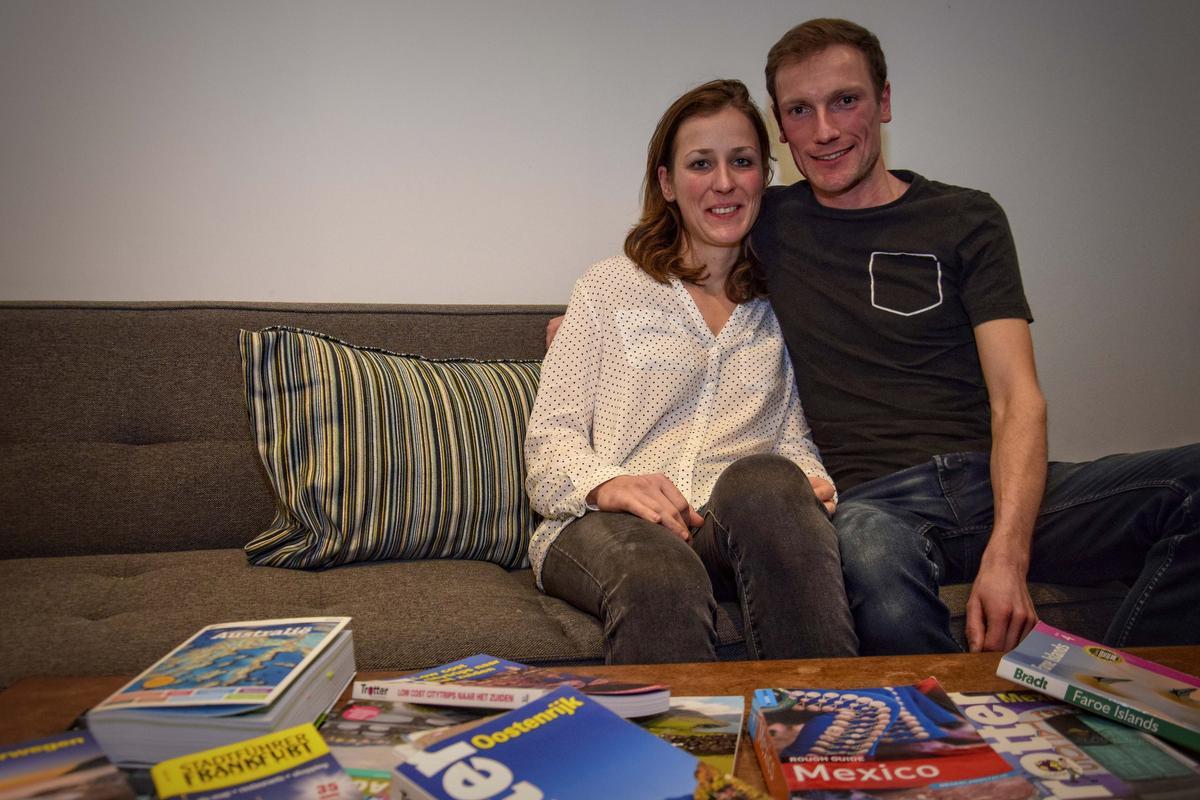 Mathijs Casteele en Pauline Deseure laten alles achter en vertrekken op wereldreis