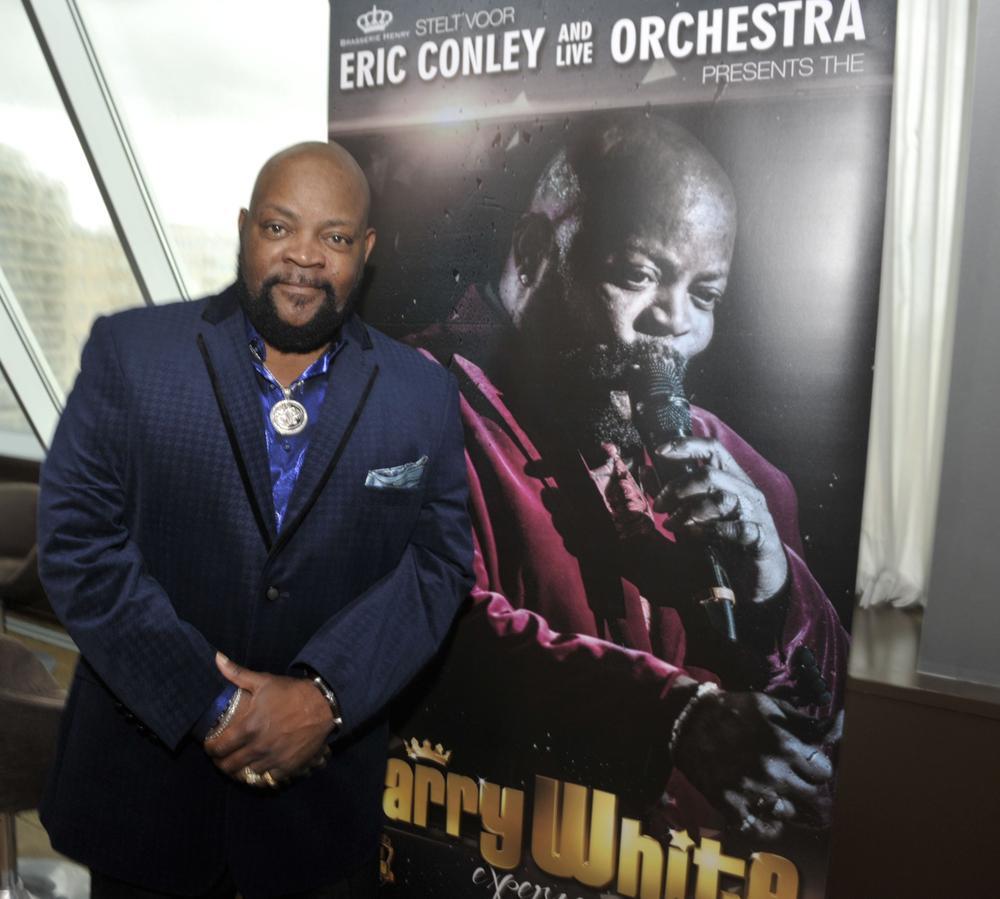Eric Conley van The Barry White Experience.