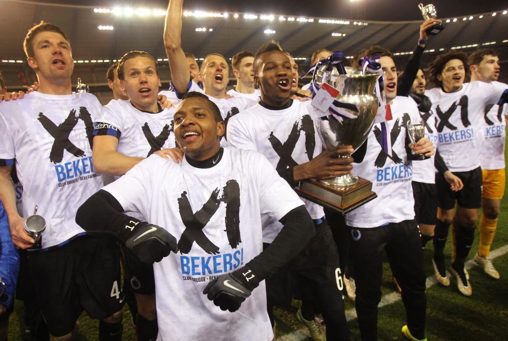 Club Brugge won vorig seizoen de elfde beker uit de clubgeschiedenis.