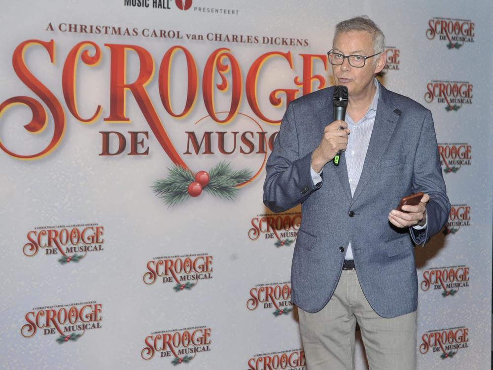 Producent Geert Allaert gaf uitleg over de nieuwe productie Scrooge.