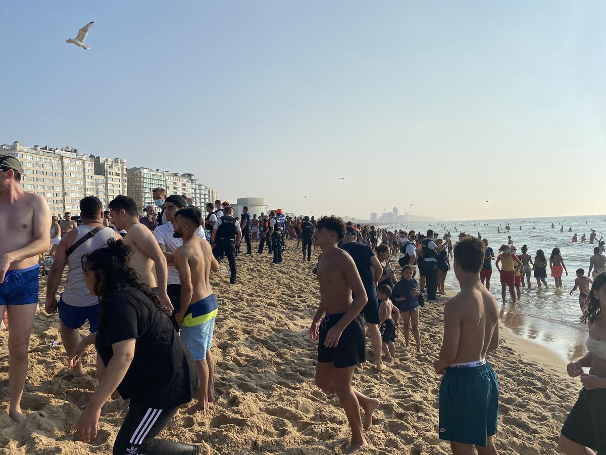 Tumult op strand, zeedijk en centrum in Oostende: vele incidenten zinderen na