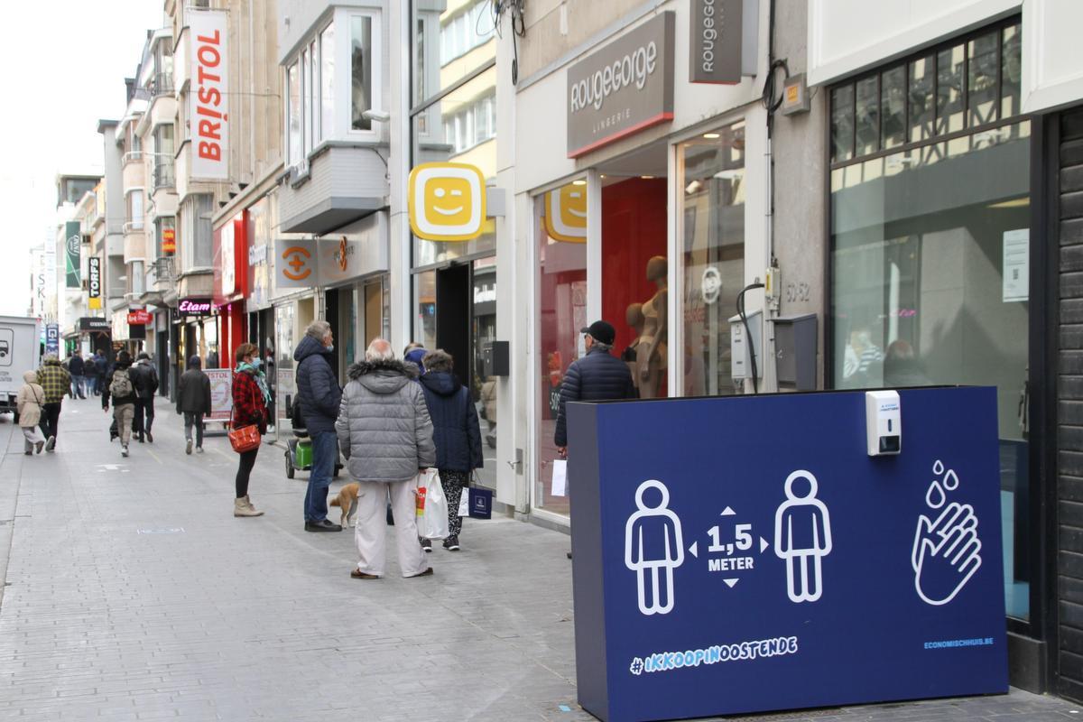 Nog geen overrompeling in Oostendse winkelstraten