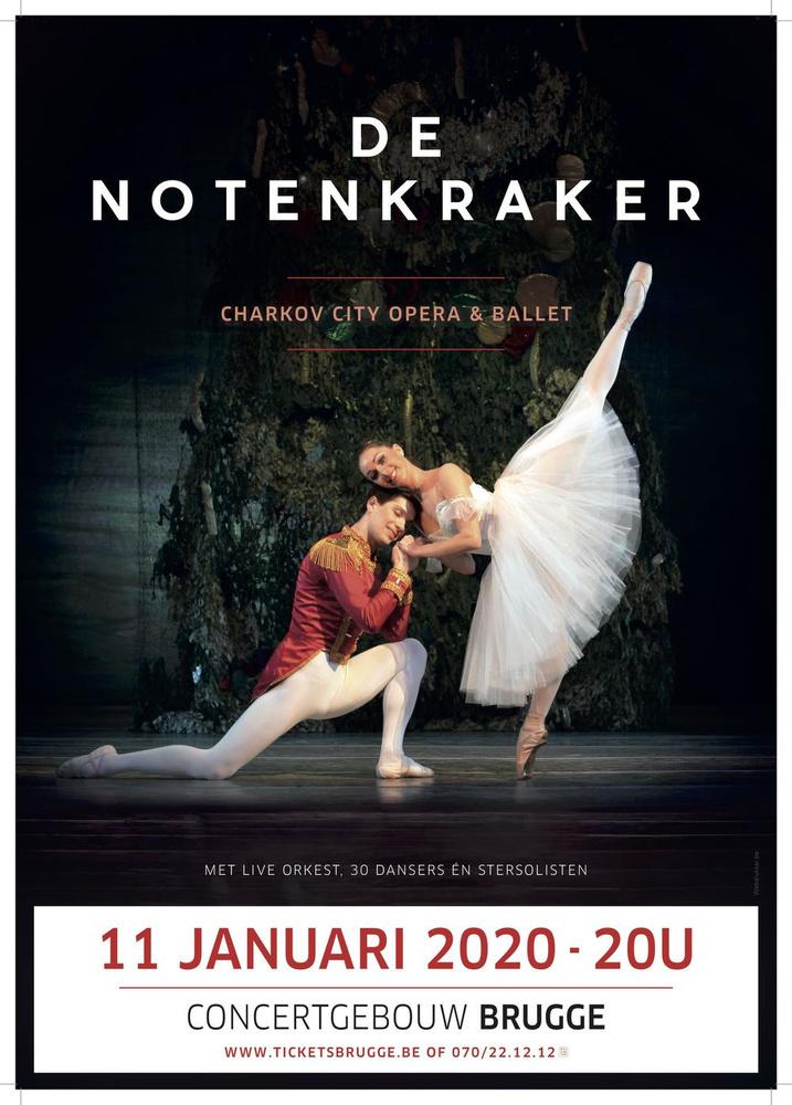 Charkov City Opera & Ballet komt met Aïda en De Notenkraker naar Concertgebouw Brugge