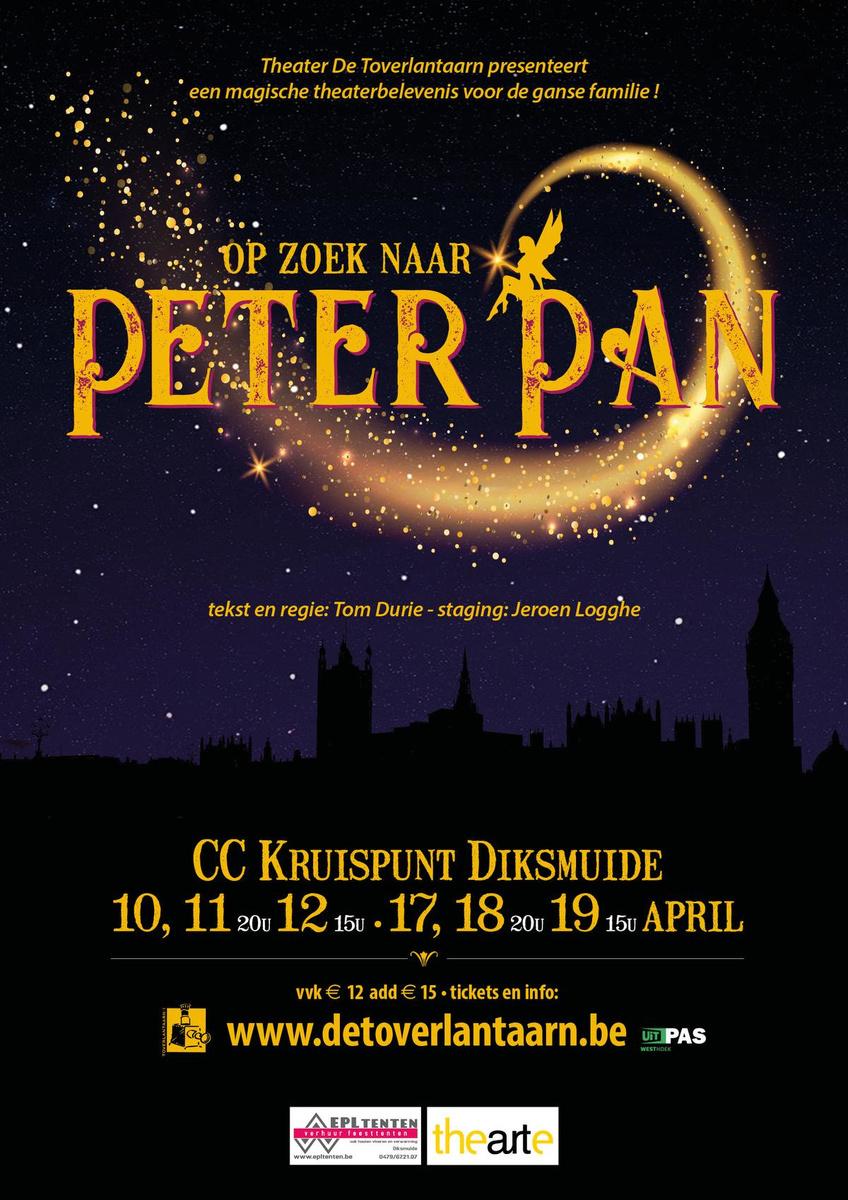 Jeroen Logghe keert terug naar zijn roots voor 'Op zoek naar Peter Pan'