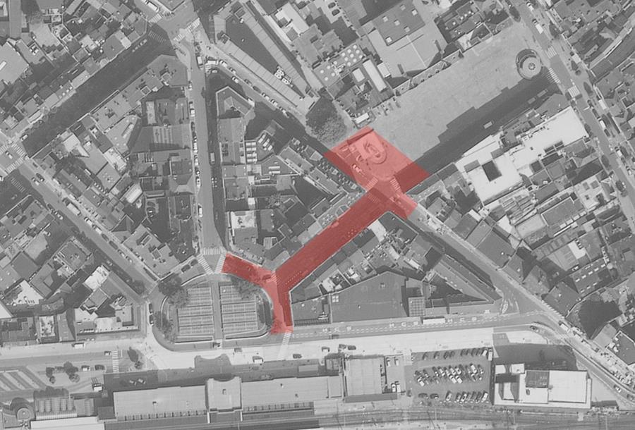 In de rode zone in en rond de Burgemeester Reynaertstraat is stilstaan vanaf 1 oktober verboden.