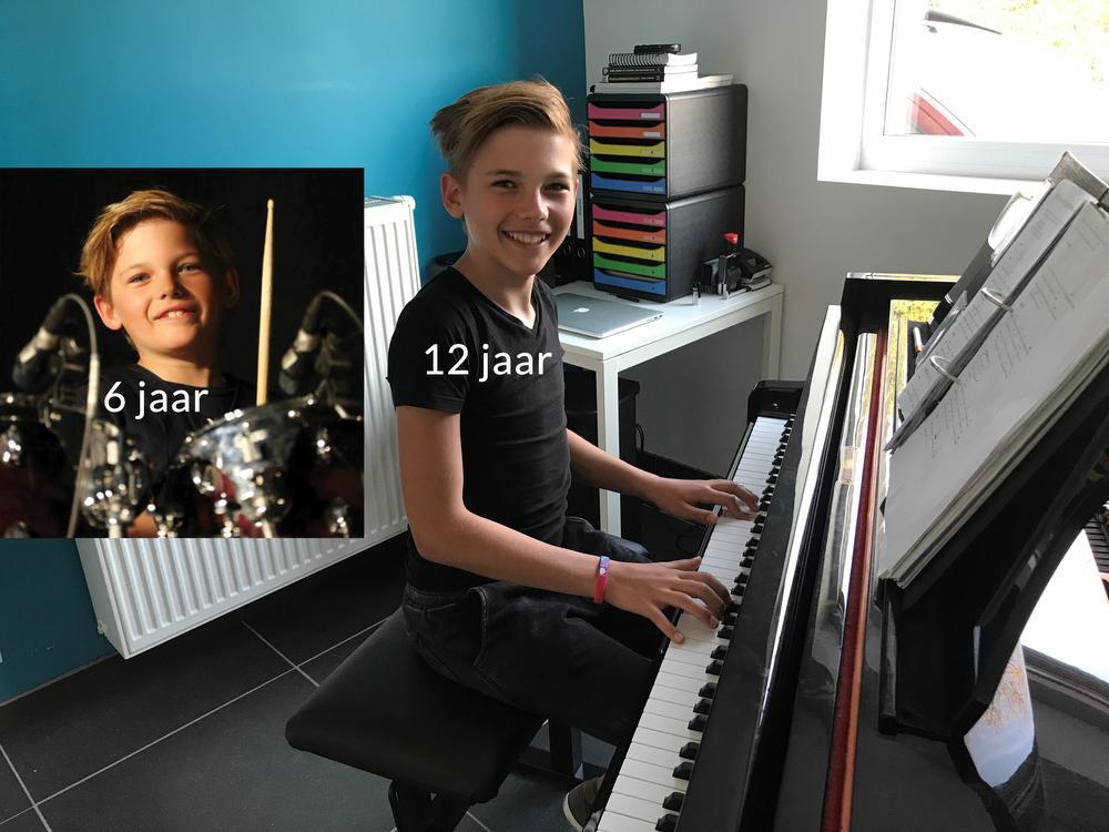 VIDEO Daan (12) uit Mont De L'Enclus volgt al zes jaar muziekles in... Oostrozebeke