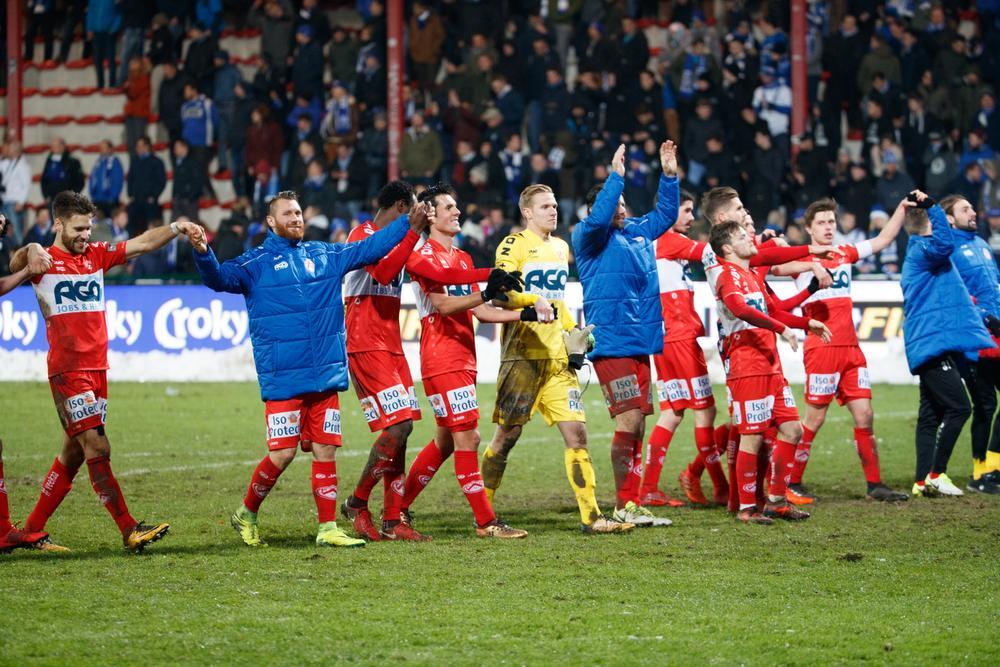 KV Kortrijk haalt uit tegen AA Gent en staat in halve finales Croky Cup