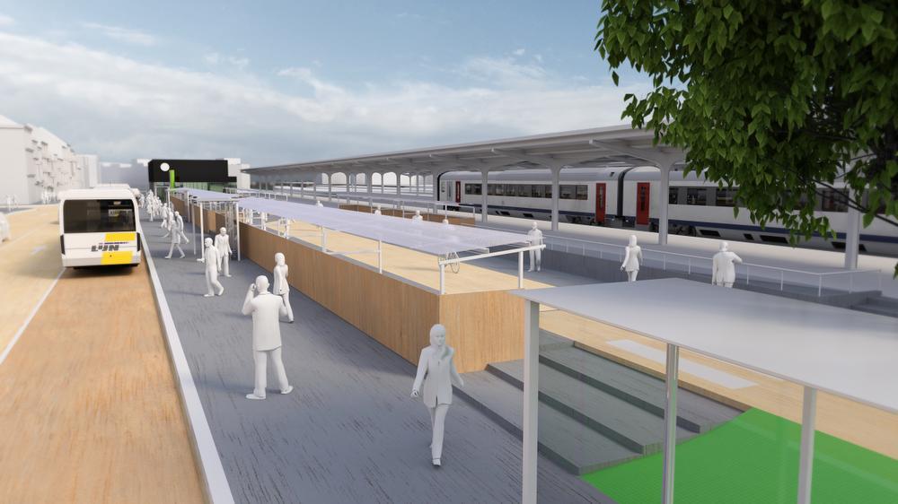 Werken nieuwe stationsomgeving in Kortrijk starten in september