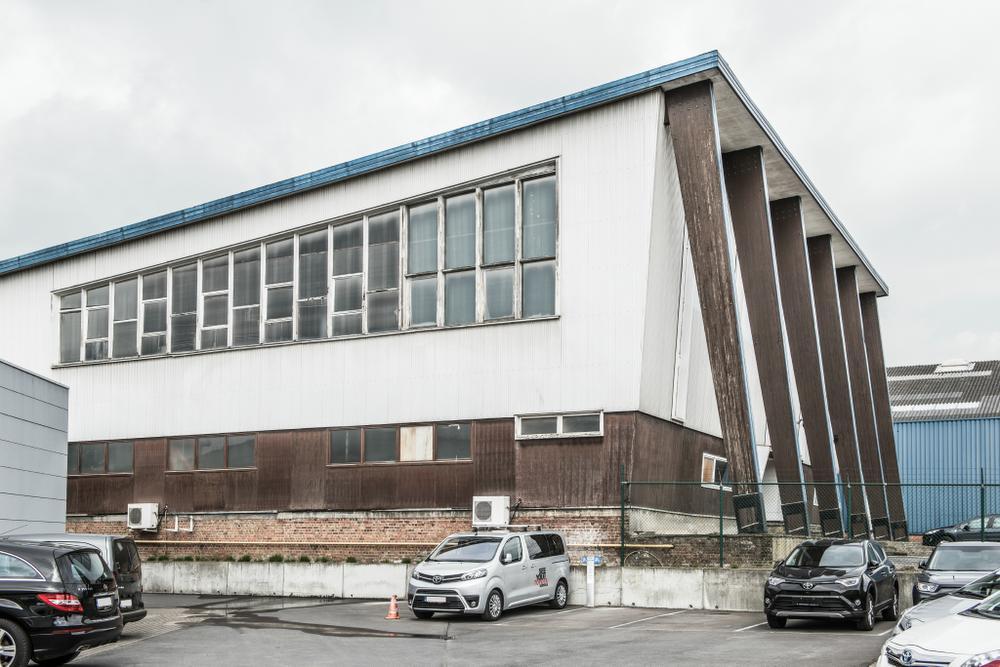 Het paviljoen op de site-Van Marcke dateert van 1958.